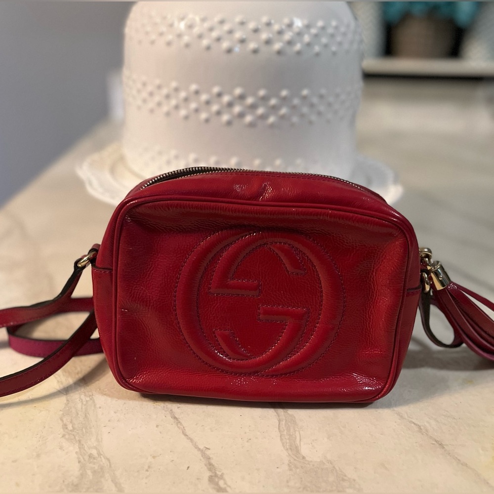 Gucci SoHo Disco  Leather Crossbody Bag
